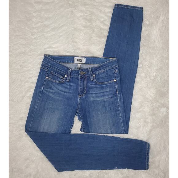 Paige Verdugo Skinny Jeans 25 / 0 - Picture 1 of 10